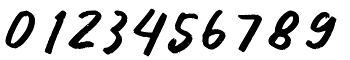 Diary Notes Font OTHER CHARS