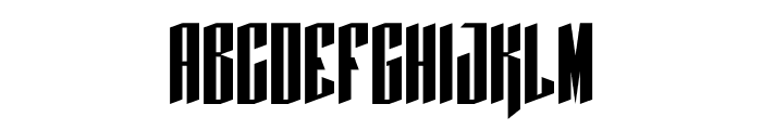 Dicknison Regular Font UPPERCASE