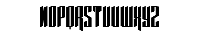 Dicknison Regular Font UPPERCASE