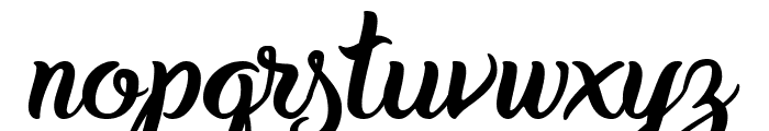 DieCunst Italic Font LOWERCASE