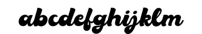 Dielust-Regular Font LOWERCASE