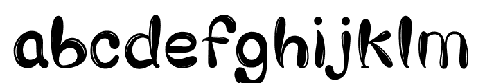 Different Summer Font LOWERCASE