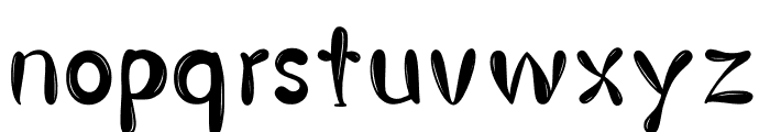 Different Summer Font LOWERCASE