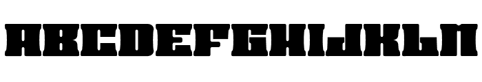 Difox Grocky Font UPPERCASE