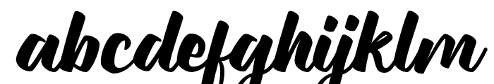 DiftVilyon-Regular Font LOWERCASE
