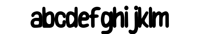 Digger Dogger Font LOWERCASE