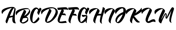 Dighon Nomety Font UPPERCASE