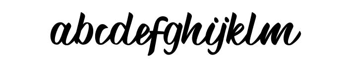 Dighon Nomety Font LOWERCASE
