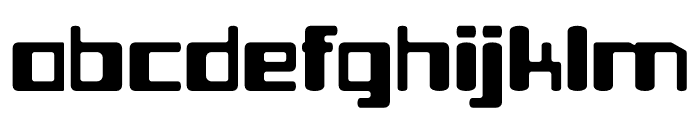 Digibits Font LOWERCASE