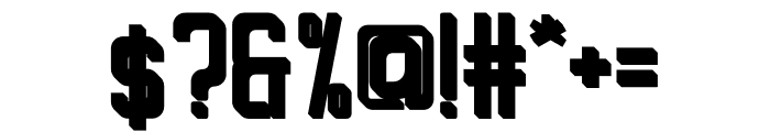 Digibold Font OTHER CHARS