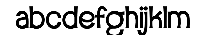 Digicam Regular Font LOWERCASE