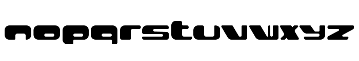 Digistick Font LOWERCASE