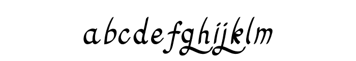 Digital Monogram Font LOWERCASE