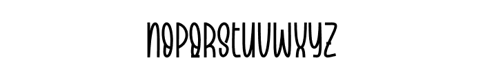Digital Stickers Font LOWERCASE