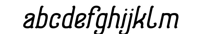 Digital Writing Bold Italic Font LOWERCASE