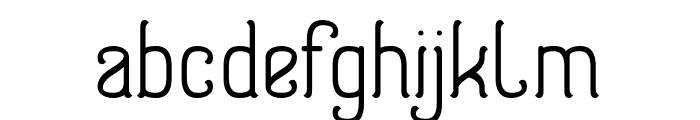 Digital Writing Font LOWERCASE