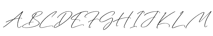 Dignity Justice Font UPPERCASE