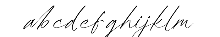 Dignity Justice Font LOWERCASE