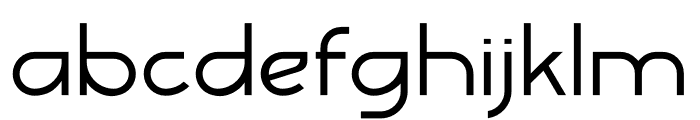 Digofa Thin Font LOWERCASE