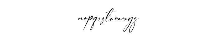 Digterra Font LOWERCASE