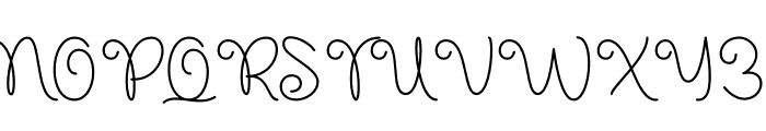 Dilla Rabbit Font UPPERCASE