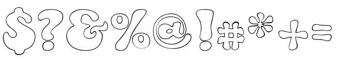 Dilofa-Hairline Font OTHER CHARS
