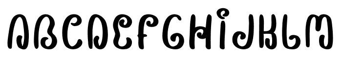 Diltoon Font UPPERCASE