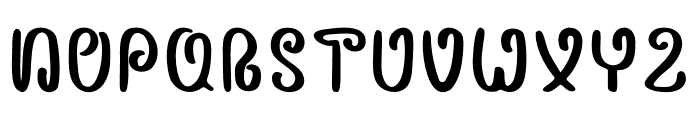 Diltoon Font UPPERCASE