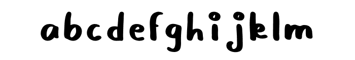 Diltoon Font LOWERCASE
