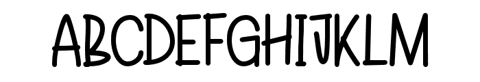 Dimension-Regular Font UPPERCASE