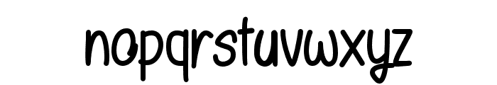 Dimension-Regular Font LOWERCASE