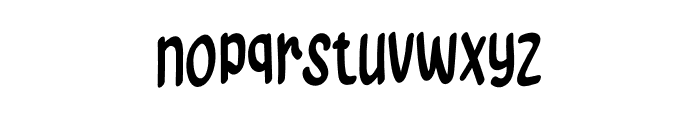 Dimensions Font LOWERCASE