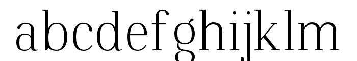 Dimensity-Regular Font LOWERCASE