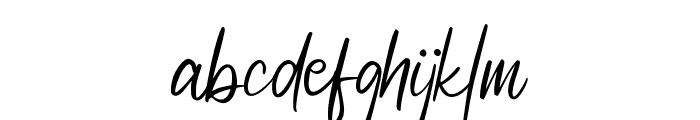 Dimthinos Font LOWERCASE