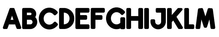 Dingle Fat Font Regular Font LOWERCASE