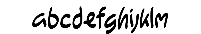 Dinglebay Regular Font LOWERCASE