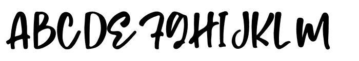 Dinky Wingky Font UPPERCASE