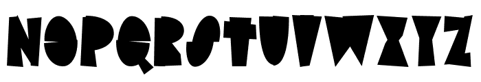Dino Moose Font LOWERCASE