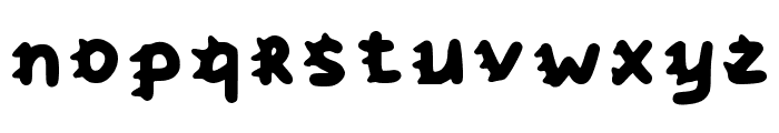 Dino Regular Font LOWERCASE