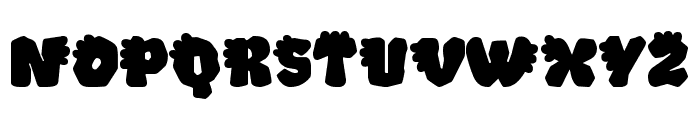 Dino Roar Font UPPERCASE