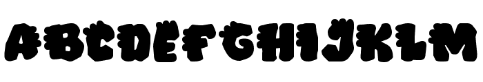 Dino Roar Font LOWERCASE