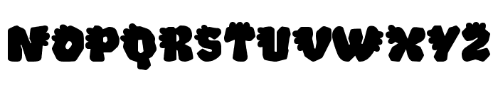 Dino Roar Font LOWERCASE