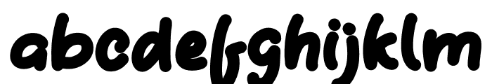 Dino Show Font LOWERCASE