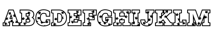 Dino World Serif Font LOWERCASE