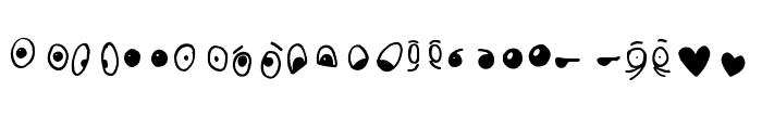 DinoTypeDoodles Font UPPERCASE