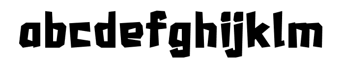 Dinopia-Regular Font LOWERCASE