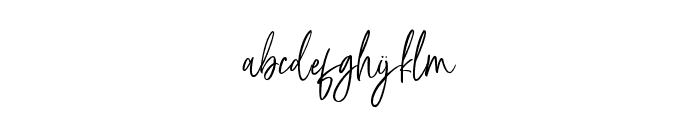Dioksiany-Regular Font LOWERCASE
