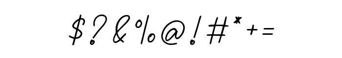 Diolitha-Regular Font OTHER CHARS