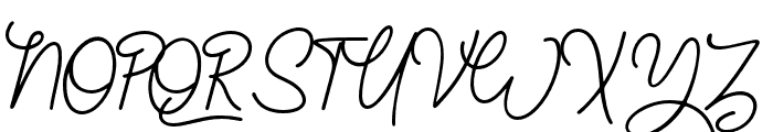 Diolitha-Regular Font UPPERCASE