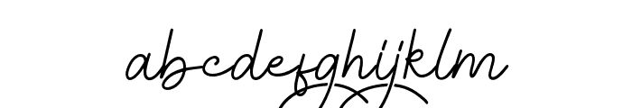 Diolitha-Regular Font LOWERCASE